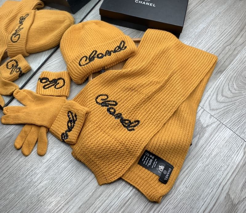 Chanel Caps Scarfs